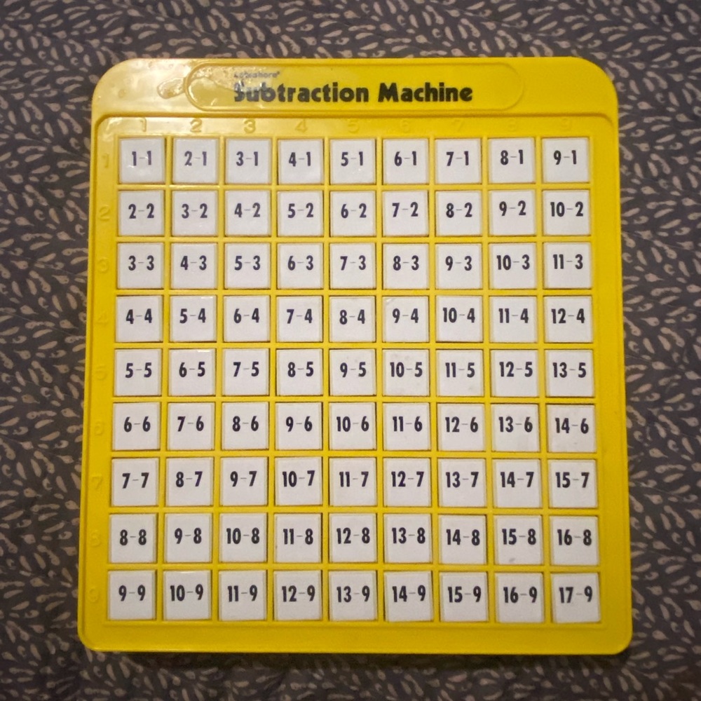 Subtraction machine